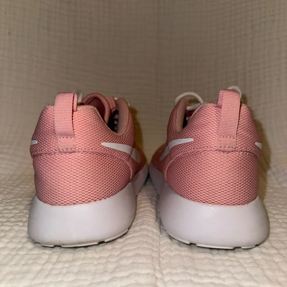 Nike‎ Pink and White Dunk Low Sneakers